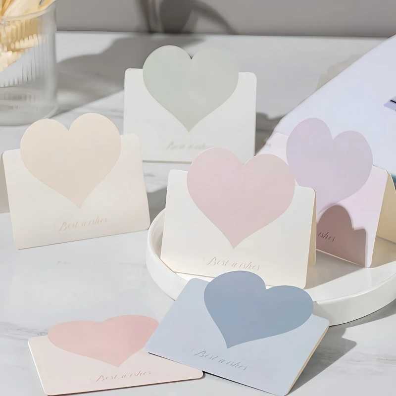 10pcs Love 3D Card Festival Universal Card Valentines Day Christmas Blessing Card Gratitude Card Wedding Gift Decoration Card G251119