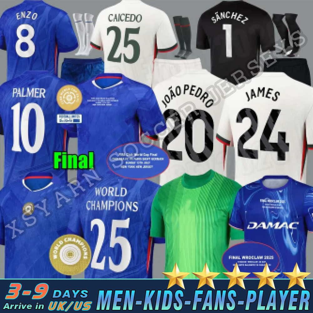 ENZO CFC NKUNKU NETO PALMER 120th Anniversary soccer jerseys 25 26 football jersey pedro DELAP MUDRYK Madueke 2025 2026 football shirts adult kids CAICEDO N.JACKSON