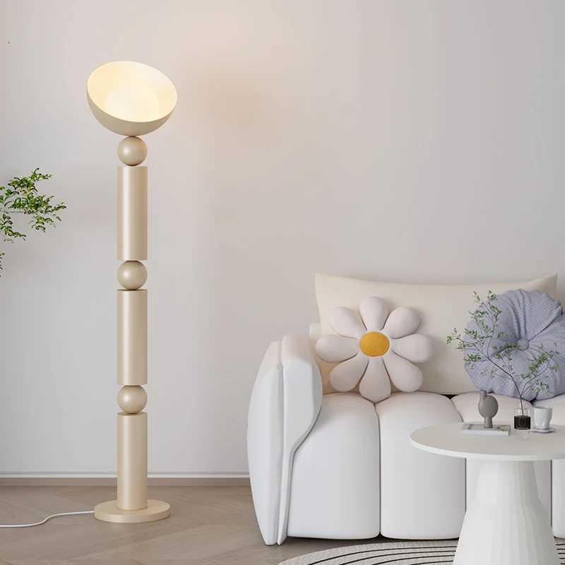 Designers Vertical Floor Lamp Living Room Model Room Light Luxury Bedroom Bedside Advanced Geometric Table Lamp 85-265 M251119