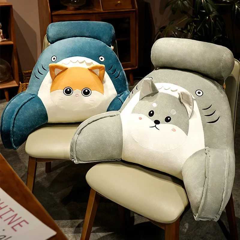 New Cute Cartoon Multifunctional Bedhead Cushion Tatami Mattress Soft Bag Cushion Sofa Cushion Huge Backrest CushionM251119