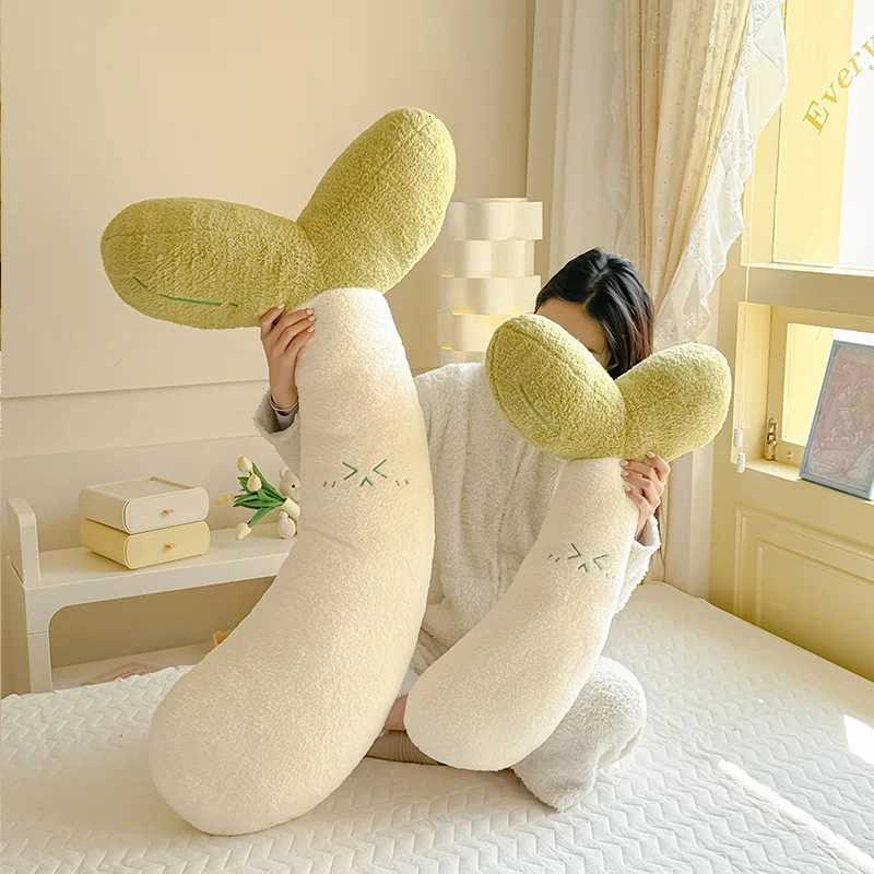 Bean Sprout Strip Cartoon Style Cute Girl Sleeping Special Leg Clipping Bed Side Sleeping Cushion Can Be WashableM251119