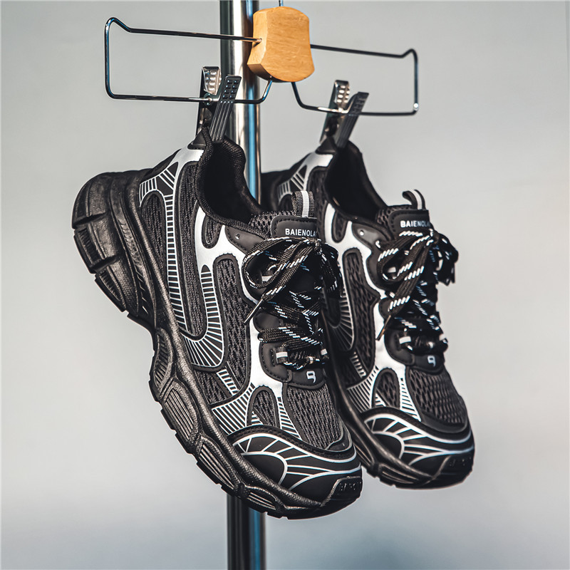 Free shipping designer Running Shoes for man 2025 new sport outdoor Breathable Massage Height Increasing pink shoes