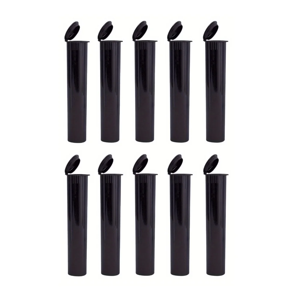 Plastic Doob Tube Tobacco Storage jar Smell Proof Tube 118mm Waterproof Airtight Solid Storage Seal Pill Container Smoking Accessories