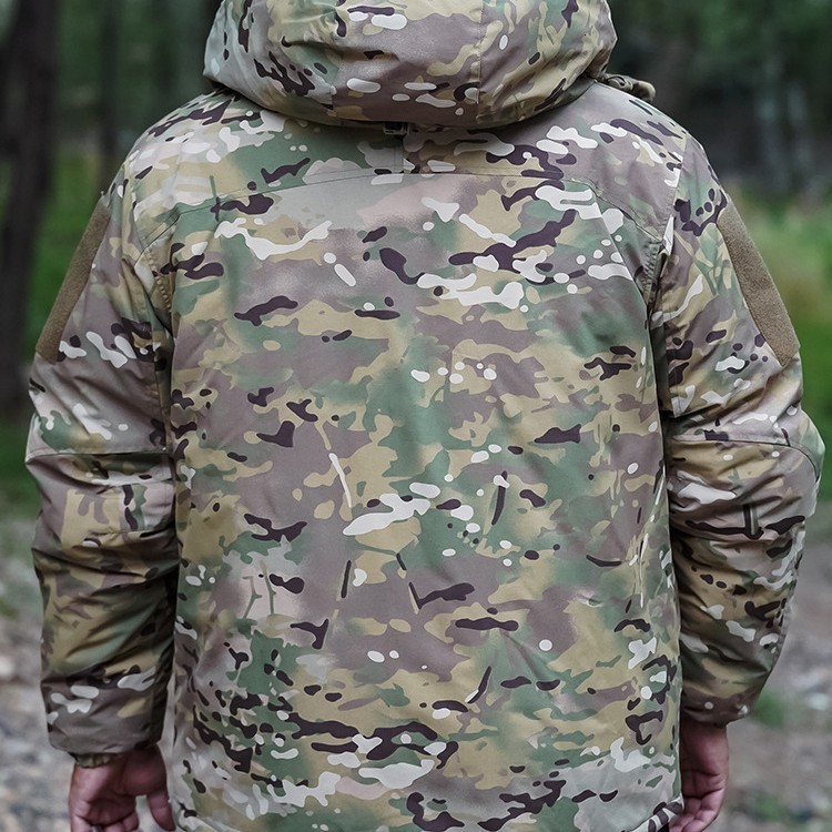 Mens winter waterproof insulation camouflage Hudson jacket fishing hunting Jacket250831