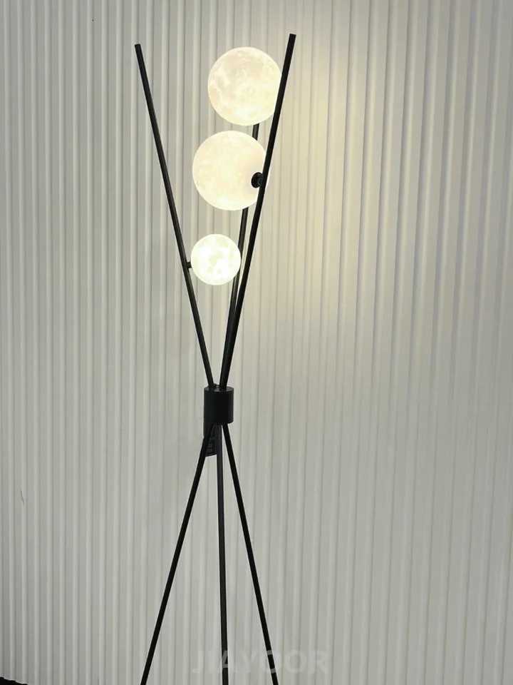 Nordic Living Room Sofa Floor Lamp Modern Moon Standing Lamp Simple Home Decoration Lamp LED Lighting Bedroom Desk Lamp M251119