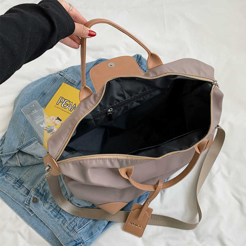 hot New Large Capacity Shoulder Black Womens High Quality Casual Handbag Z250328