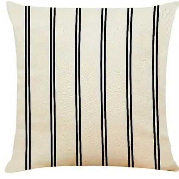 Home Decor Black And White Geometric Pattern Covers Pattern Cushion Cover Suitable For Sofa Bedroom Car CoverM251119