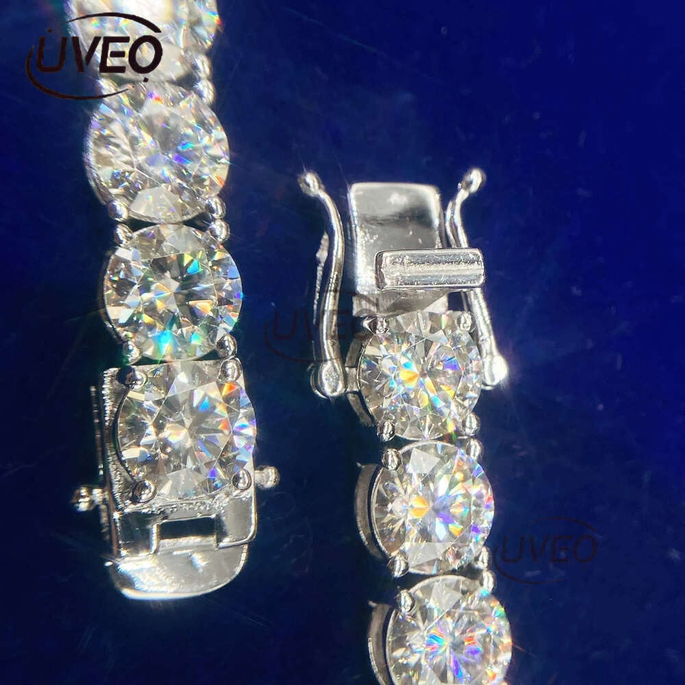 Hip Hop Jewelry Sterg Sier Pass Tester Dia VVS Moissanite Tennis Chain