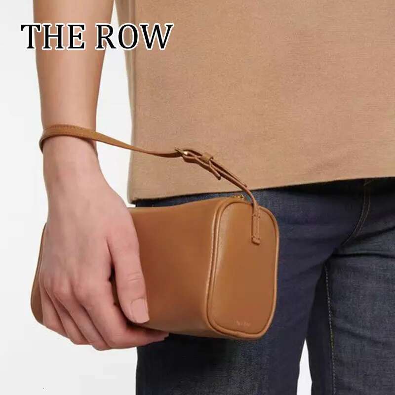 2025 New Pen Holder Cowhide Pencil Magic Stick Hand-Held Small Square Bag, Women's Bag