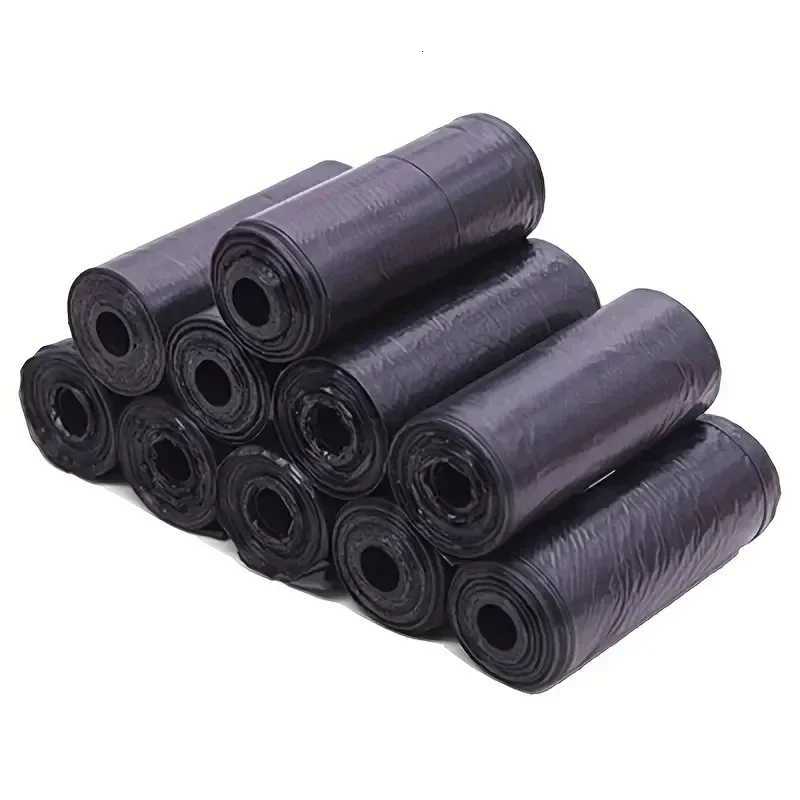 New Rolled Dog Poop Bag Biodegradable Thickened Pet Outdoor Cleaning Poop Bag With Breakpoint dog cat poop scoop bag C2511195
