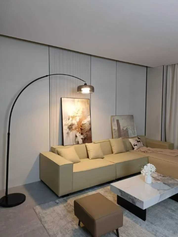 Italian Floor Lamp Living Room Sofa Side Standing Lamp Glass Fishing Lamp Light Luxury Bedroom Bedside Lamp Decorative Light LED M251119