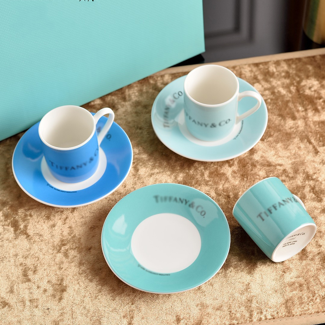 New Creative Simple Makaron Coffee Bone Porcelain 6 Color Trkiye Espresso Hot Tea Cup
