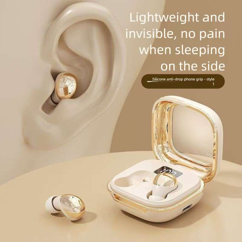 Brand Designer Niche New Pea-Style Bluetooth Long Battery Life Headphones & Earphones In-Ear Sleep Comfortable Painless Wireless Headphones