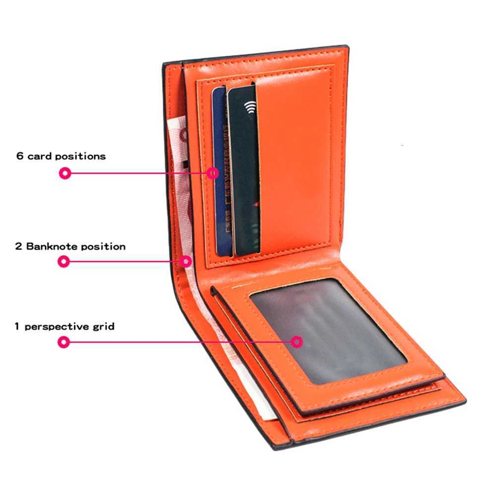 2023 New Mens Business Leather Wallet Super Multi-Card Position Coin Pocket RFID Credit Card Holder Coin Pocket Luxury PurseT251119