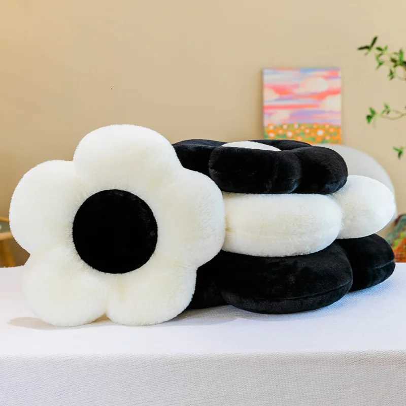 Home Bedroom Flower Cushion Office Sofa Chair Student Cushion Petal Futon Sun Flower Throw Cushion Soft and ComfortableM251119