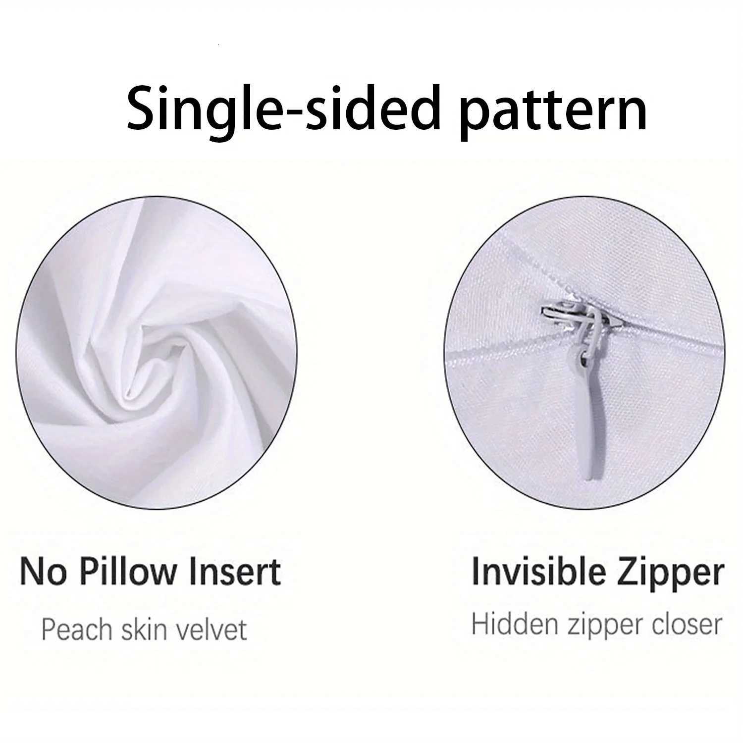 4pcs Elegant Floral Covers Luxe Blue White Gold Design Perfect for Living Room Holiday Home DecorM251119