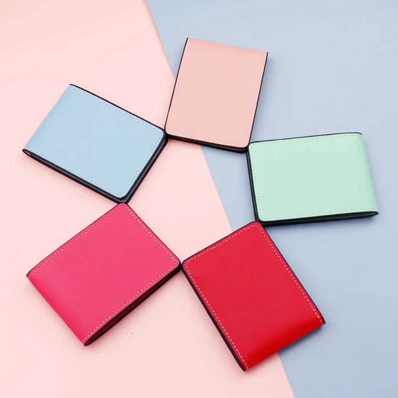 Ultra Thin Car Documents ID Card Holder Men Women Pu Leather Card Holder Cover Purse Wallet CaseT251119