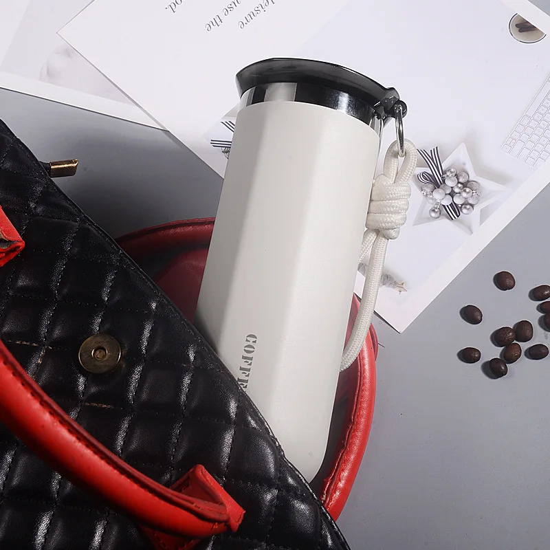 350/500ml Vacuum Insulated Mug Double-wall Stainless Steel Travel Tumbler Office Portable Cold Coffee Gift Cup 251114 W260226