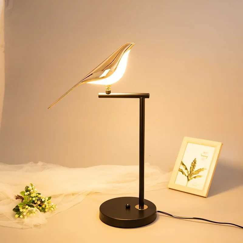 Magpie Bird Table Light Standing Desk LED Fixtures Floor Lamp for Bedroom Bedside Home Decor Modern Indoor Lighting Luminaire M251119