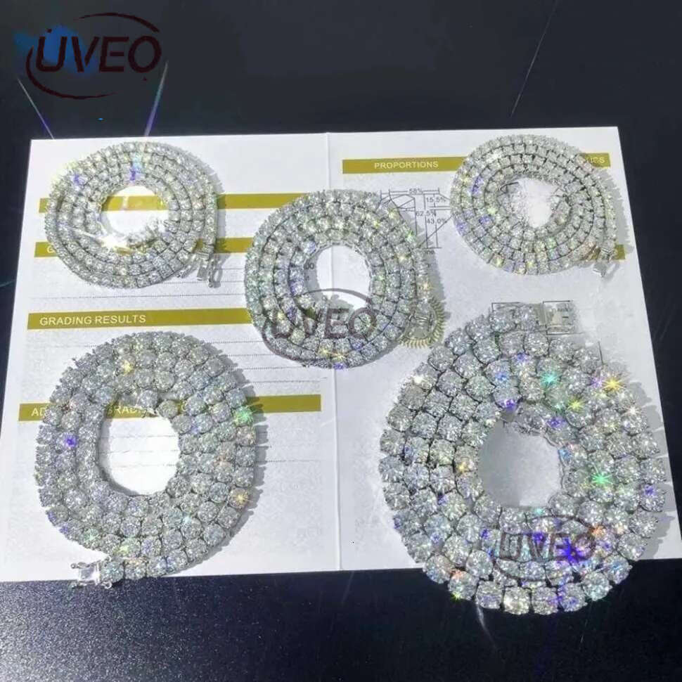 necklaces for women fashion Designer Pendant locket chains Hip Hop Sier VVS Moissanite Dia necklace Jewelry tennis chain