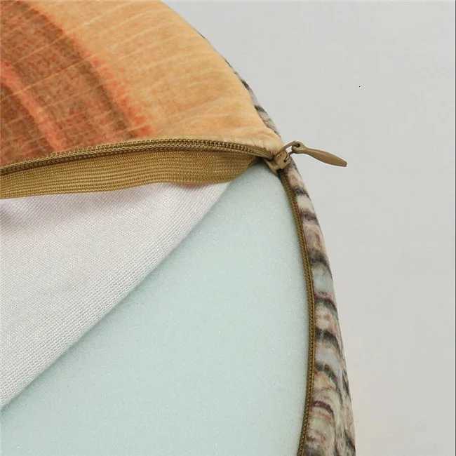 Stump Shaped Decorative s Home Car Decor Cute Round Woods Grain Soft Plush Chair Seat Cushion M251119