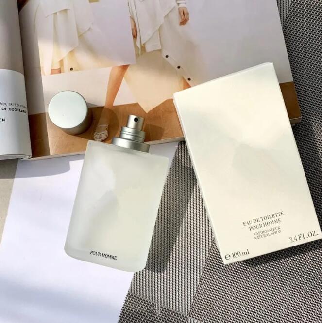 100ml Man Perfume Fragrance Eau De Toilette Men Parfum 3.4oz Long Lasting Smell Brand EDT Male Cologne Spray Perfumes Body Mist Good Quality Fast Delivery