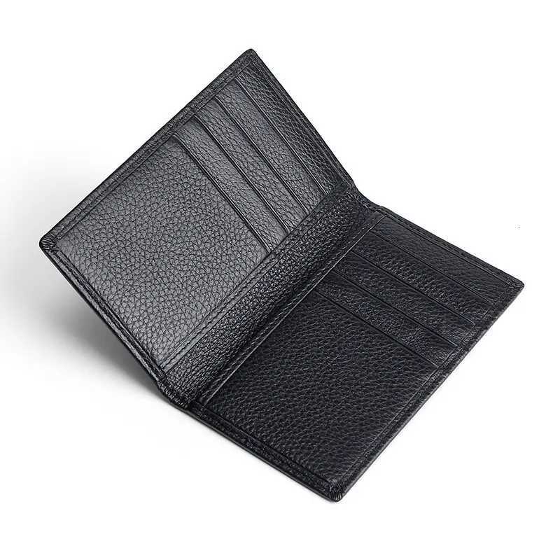 Soft Thin Real Leather Card Holder Men and Women Credit Card VIP ID Cases Slim Simple WalletsT251119