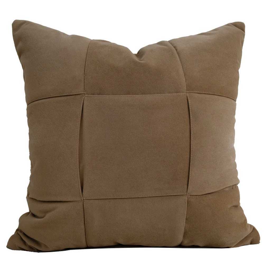 18 Embroidered Flower Plants Throw Cover Black and White case with Delicate Stitches for Indoor/OutdoorM251119