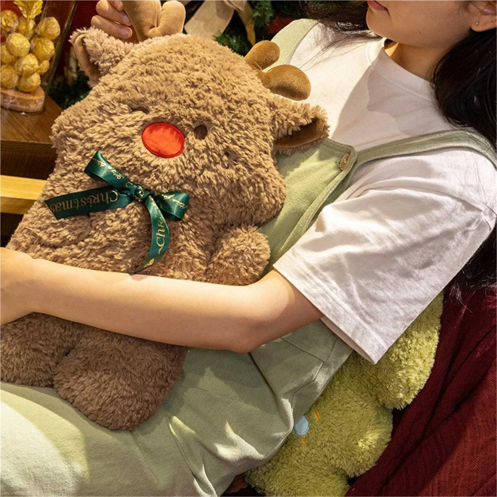 Cute Christmas Creative Shape Plush Stuffed Soft Throw s Sofa Room Christmas Party for Christmas DecM251119