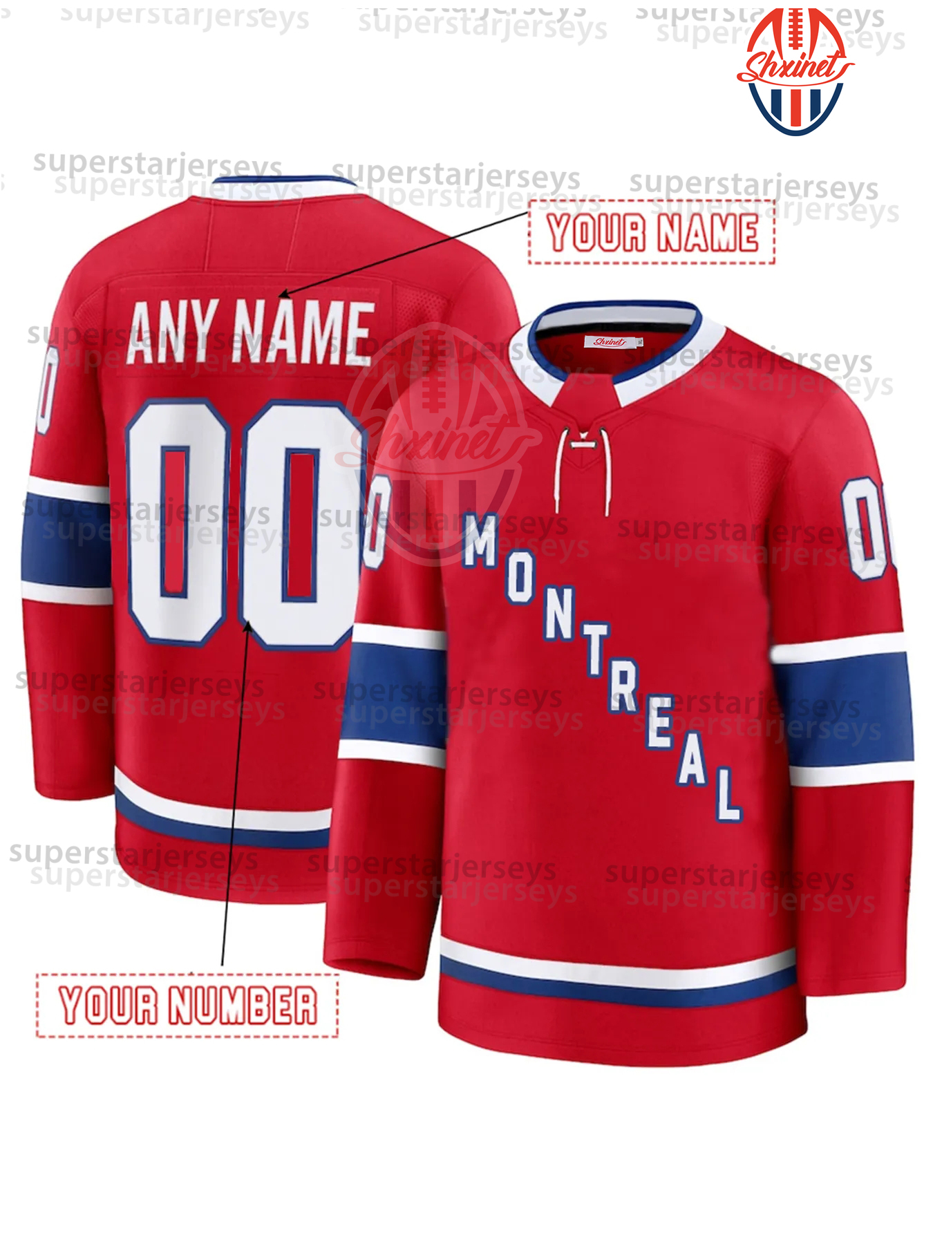 Personalized Custom Hockey Jersey IVAN DEMIDOV Nick Suzuki Cole Caufield Lane Hutson Juraj Slafkovsky Brendan Gallagher Jake Evans Patrik Laine Christ