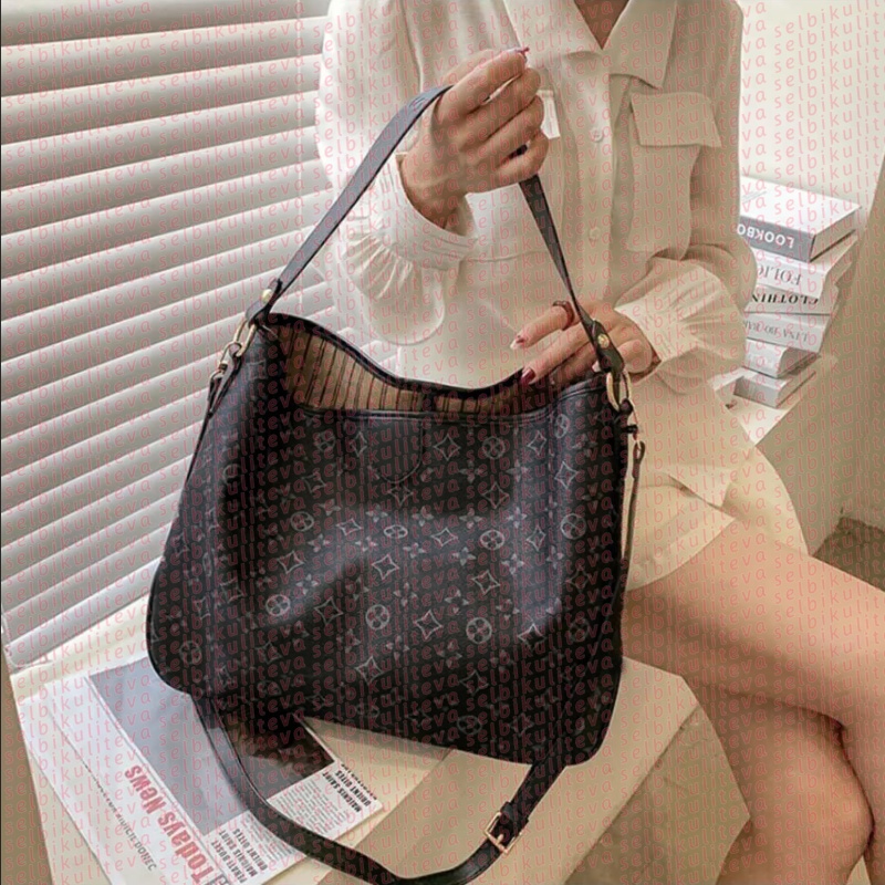 Designer Bag New GRACEFUL bags Fashion Women MM Hobo shopping bag Classic purse Genuine Leather Supple Flat Strap Lady Shoulder Bags purses