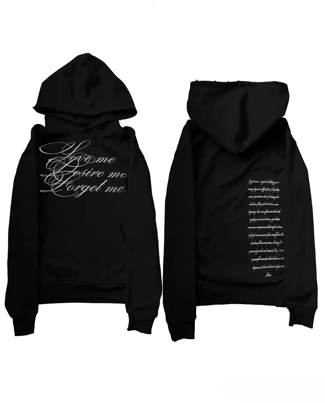 Street hip-hop clothing letter print pattern men sweatshirt Y2K Harajuku fashion pullover hoodie loose sweatshirt couple 251113