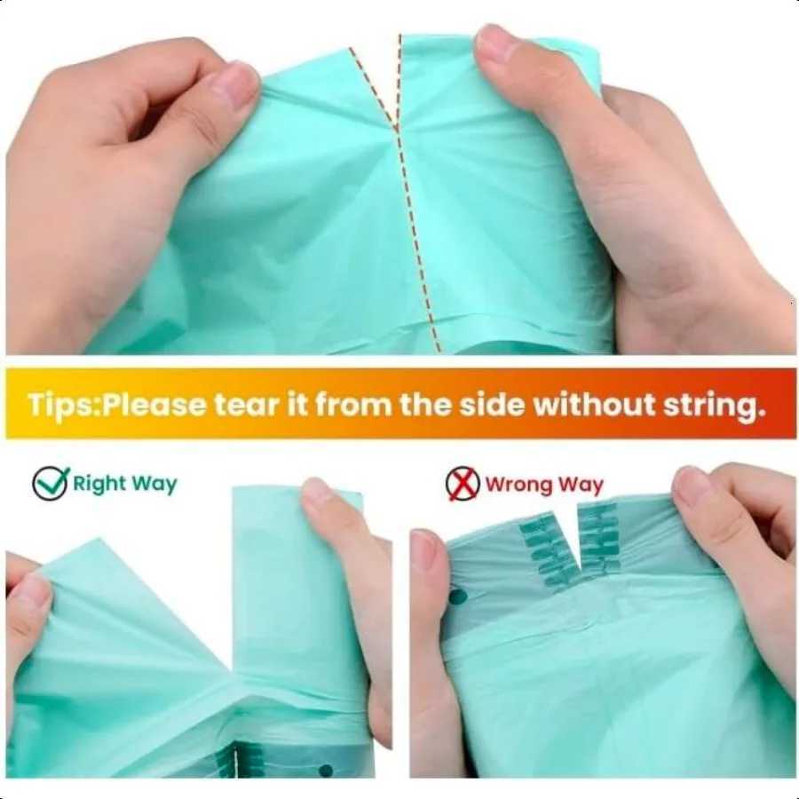 Compostable Trash Bags with Drawstring 13 Gallon 25 Units Tall BPI Certified For Kitchen Compost C251119