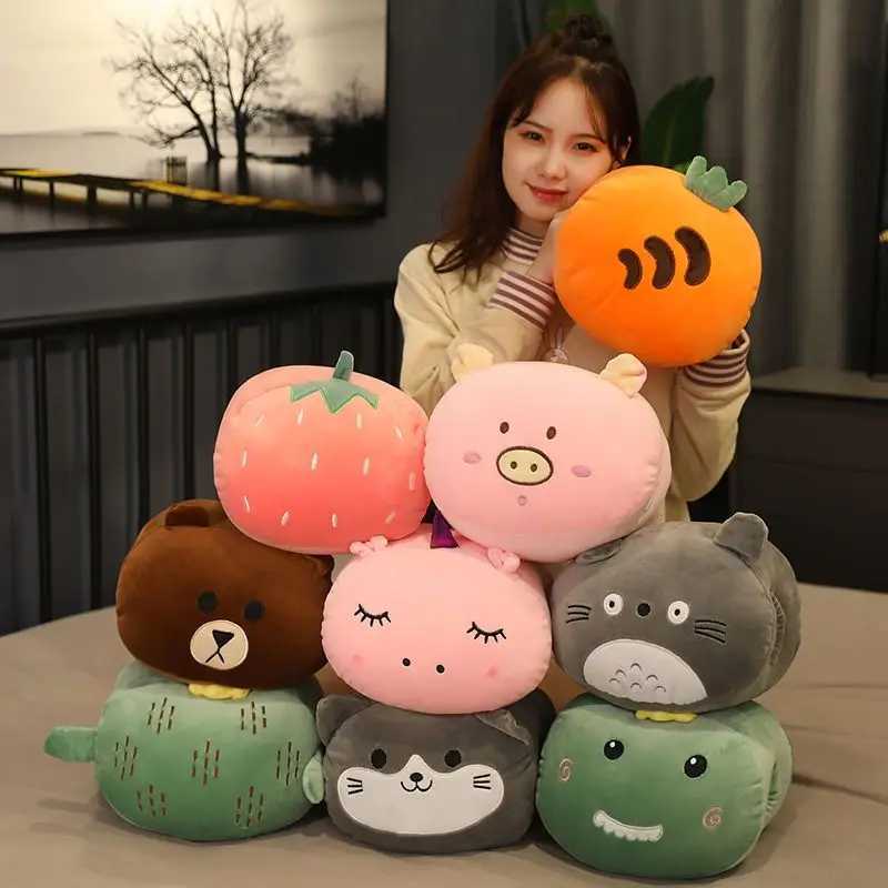 Winter Warm Hand Insert Hand to Cover Plush Toys Cute Winter Office Student Nap Birthday Gift FemaleM251119