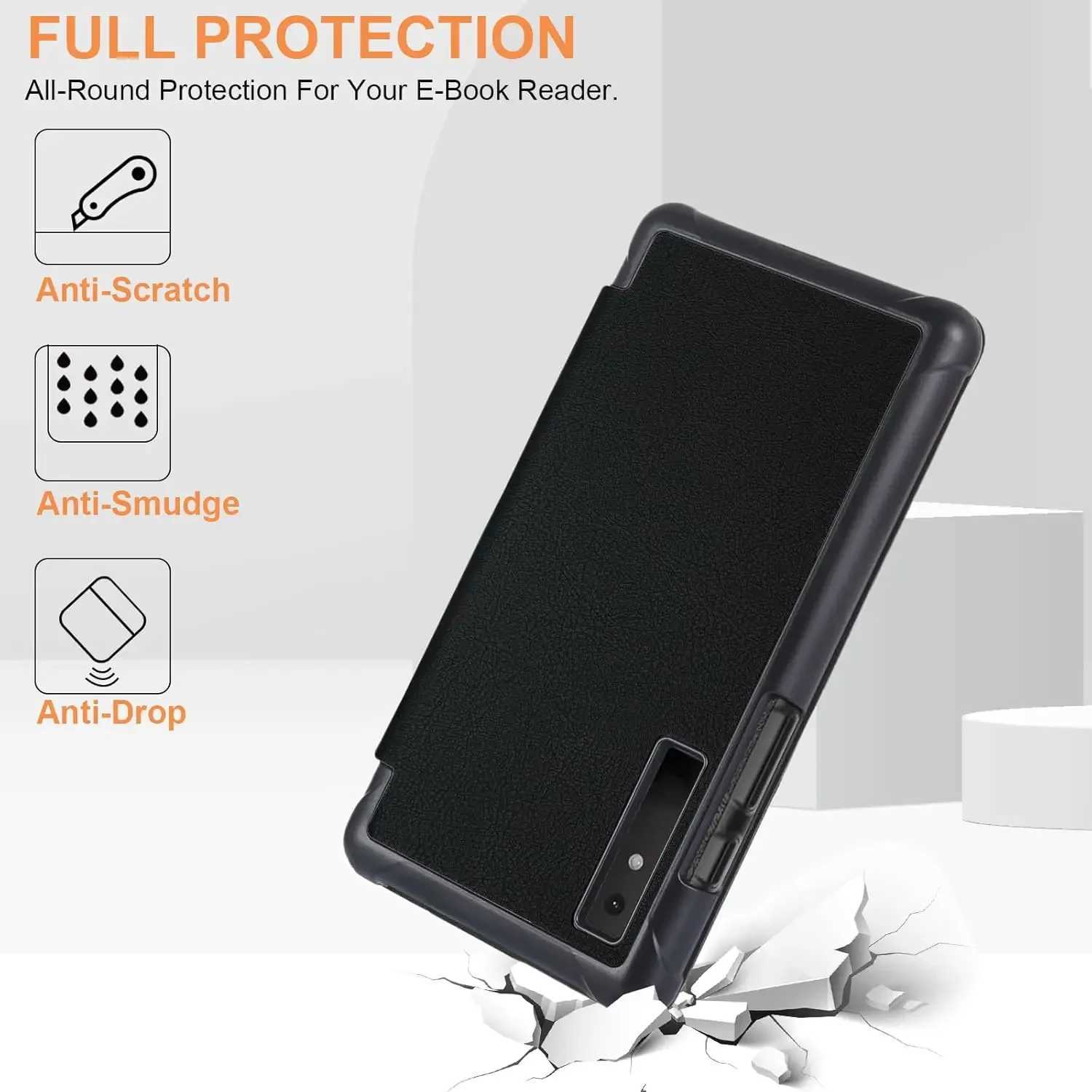 Onyx Boox Palma 2 (2024) shell 6.13-inch ink reader flip book cover with hard PC back colaXJ250419