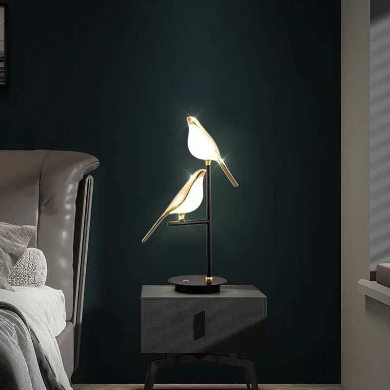 Magpie Bird Table Light Standing Desk LED Fixtures Floor Lamp for Bedroom Bedside Home Decor Modern Indoor Lighting Luminaire M251119