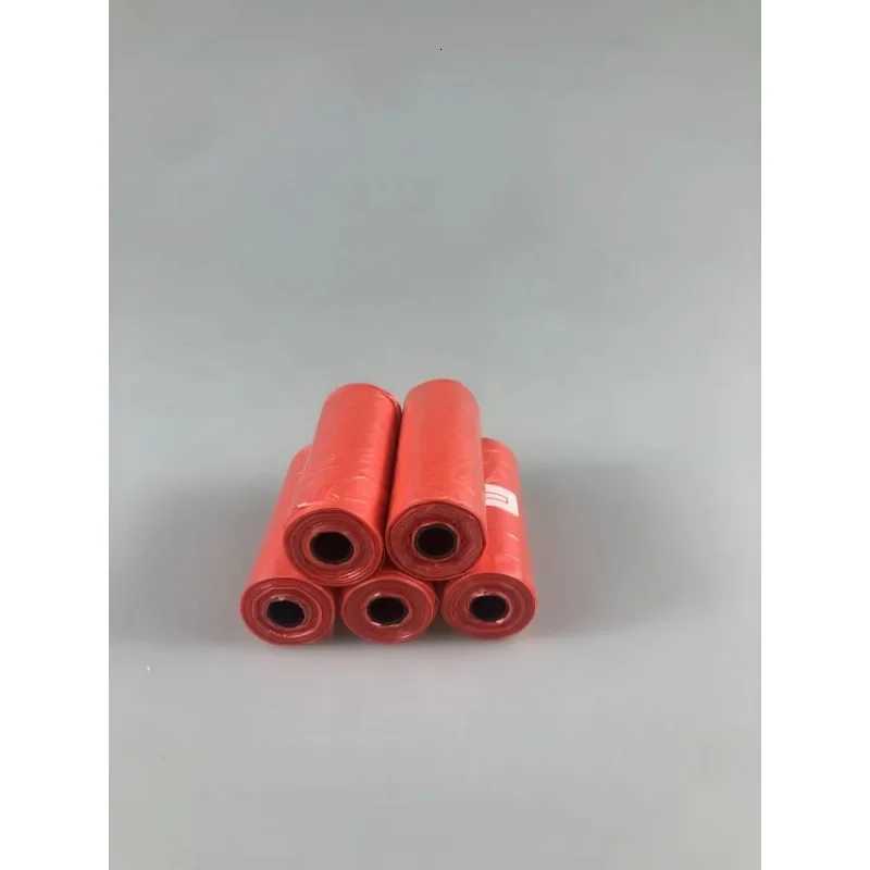 Degradable Pet Garbage Bag Dog Cleaning Bag Going Out Portable Continuous Roll Point Break Multi-colored Dog Pickup Bag C251119