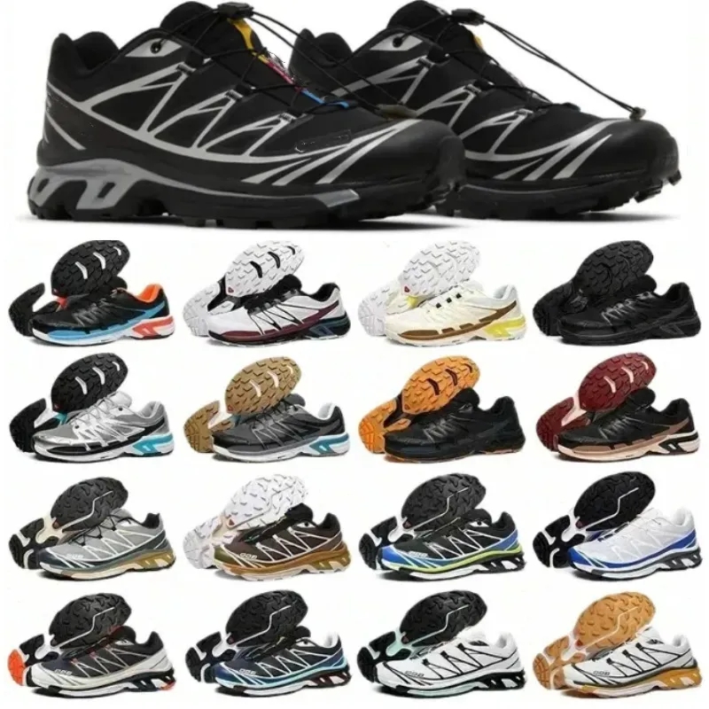 Designer Outdoor Hiking Dhgate Shoes Mens Womens Xt6 Xt-6 Triple Black White