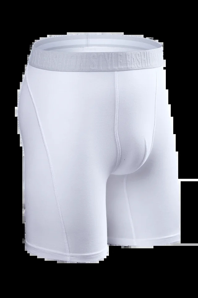 BONITO 5piece set mens boxing long leg underwear natural cotton sexy shorts top 250417