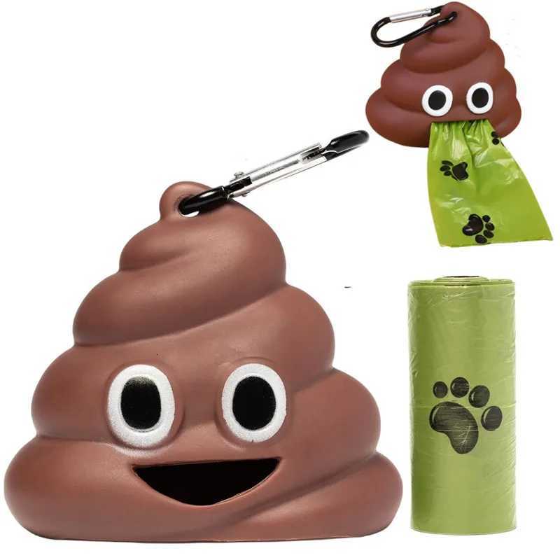 Biodegradable Pet Waste Bags Thickened Portable Printed Dog Poop Bags Eco-friendly Outdoor Pet Poop Pickup Bags with Organizer C251119