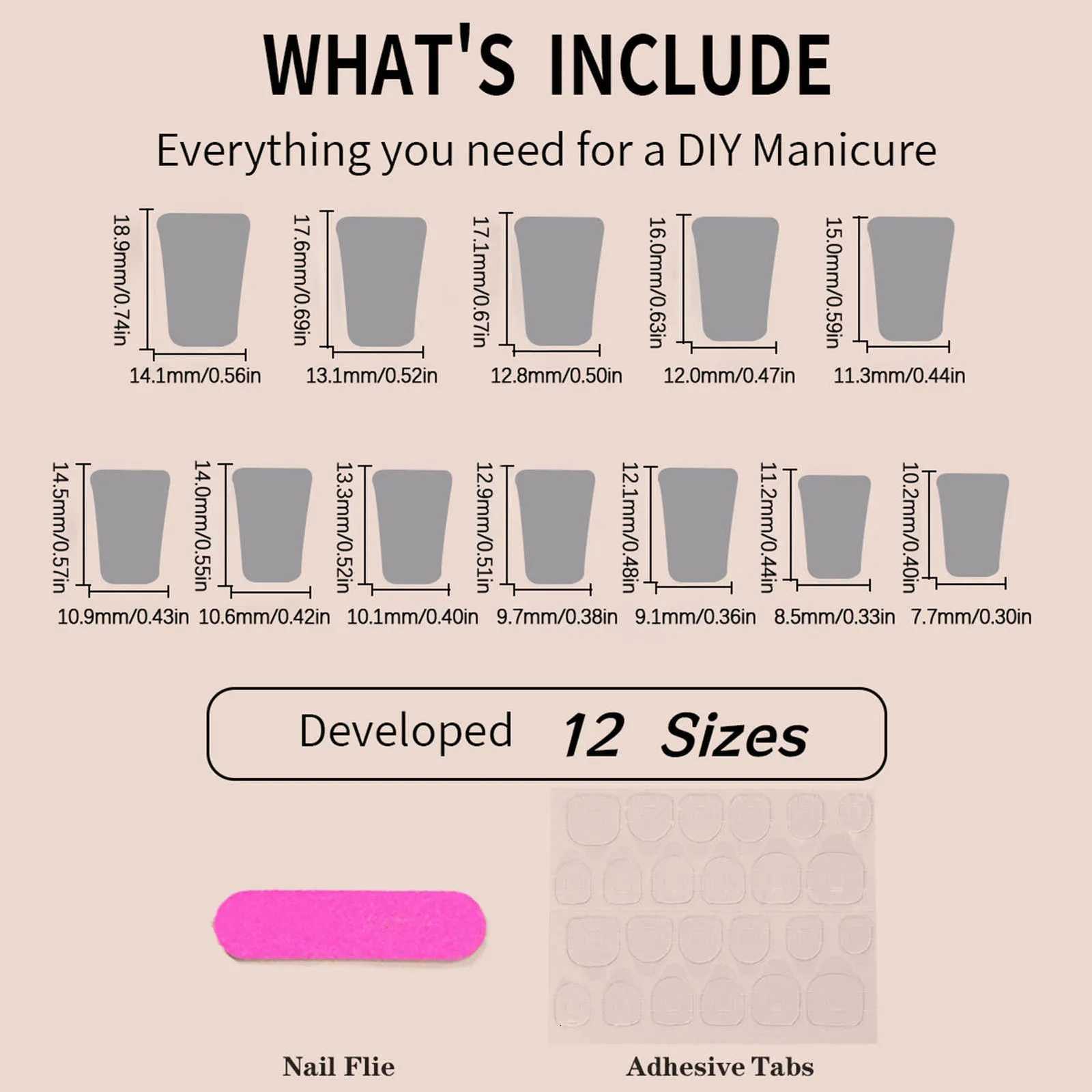 Duckbill Leopard French False Nails y2k Press On Nails Wearable Punk Fake Nails with Ball Diamond Stars Decor Removable Nail ArtT251118T251119