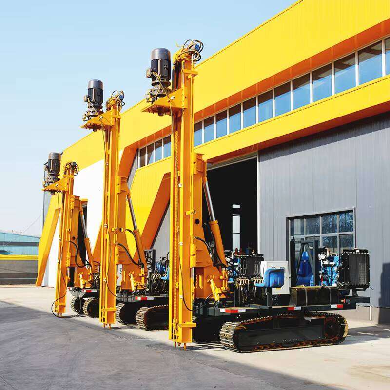 Best Seller Solar Pile Driving Machine PV Power Station Ground Drilling Machine Solar Pile Driver Pile Driver