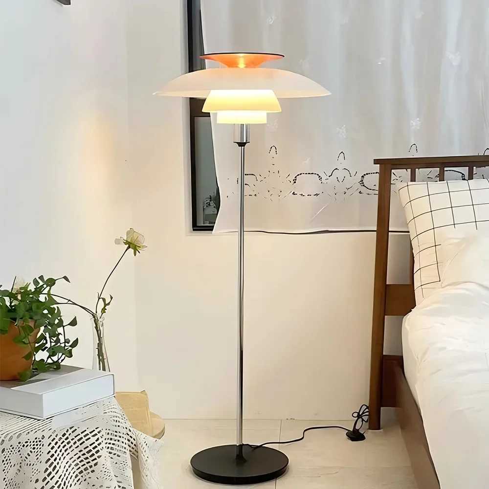 Nordic Designer LED Floor Lamp Simple Living Room Corner Lamp For Bedroom Study Room Sofa Side Mimimalist Bedside Standing Light M251119