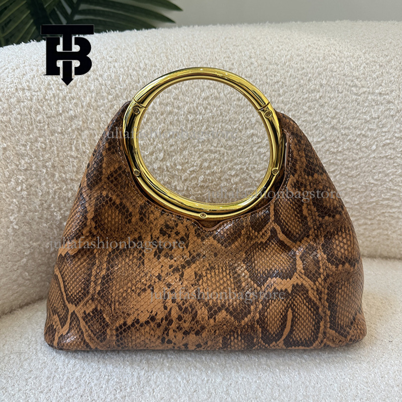 TB BHULAMTE Designer's New Luxury Handbag Simple And Versatile PU Metal Ring Underarm Fashion Cloud Bag Temperament Single Shoulder Crossbody Bag