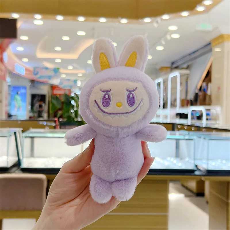 New Kawaii Labubu Plush Keychain Doll Pendant Cartoon Cute Doll Backpack Pendant Toy M250419