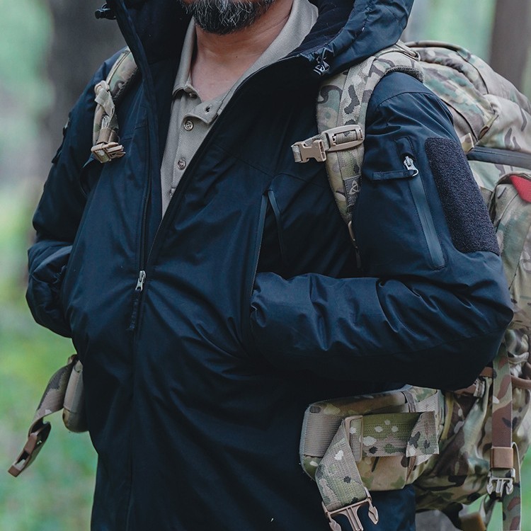 Mens winter waterproof insulation camouflage Hudson jacket fishing hunting Jacket250831