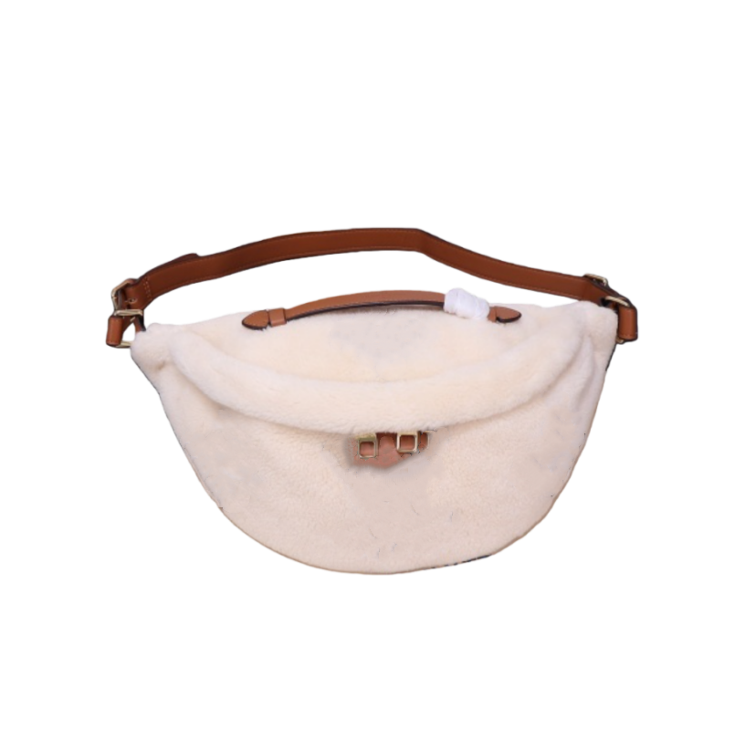 Luxury brand designer bag Corduroy woman bag girls shoulder bags cross body bag chest bag with flowers letters M44336 37*14*13cm