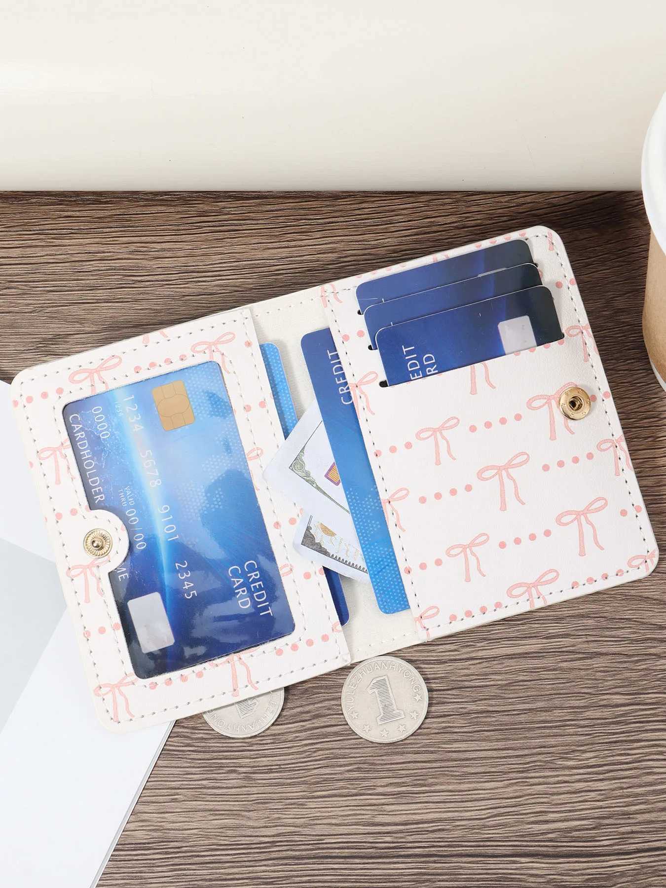 Mini Fashion Credit Card Holder Ultra Thin Coin Purse Womens Casual Clutch Wallet CaseT251119