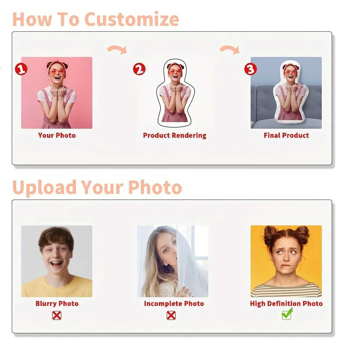 Customized I Love You face portrait double-sided printed throw is an ideal gift for birthday or festival celebrationsM251119