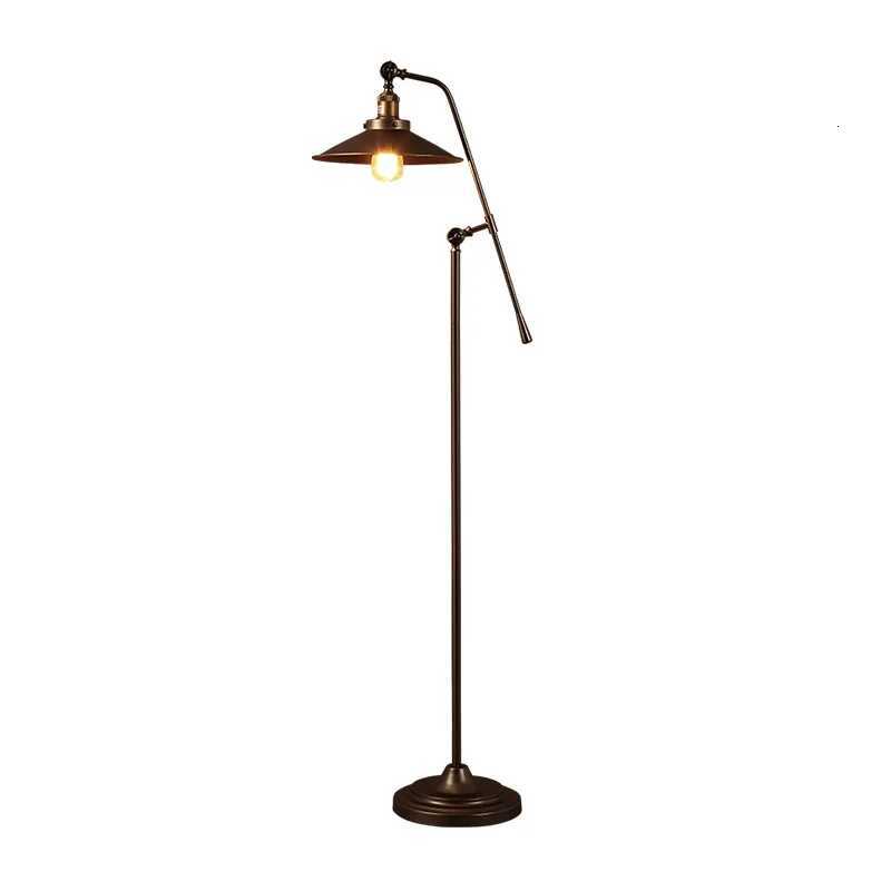 Modern Retro Metal Led Floor Lamp Art Design Standing Light For Living Room Bedroom Loft Indoor Home Decorative Lighting Fixture M251119